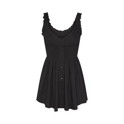 Skims Poplin Apparel In Black