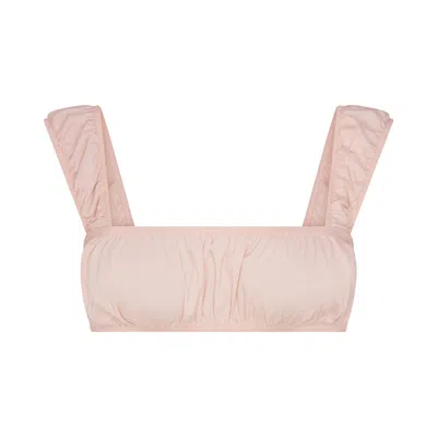 Skims Poplin Apparel In Pink