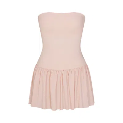 Skims Poplin Apparel In Pink