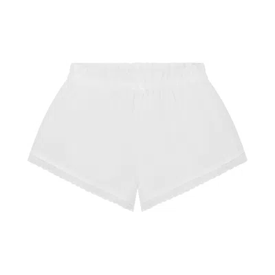 Skims Poplin Apparel In White