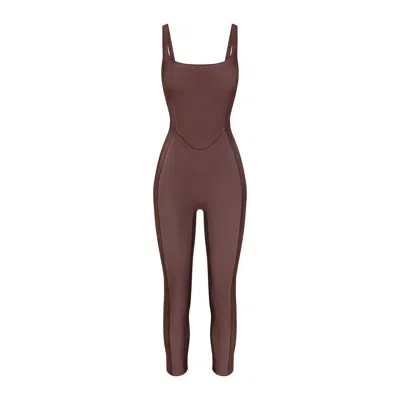 Skims Power Mesh Shapewear In Cocoa