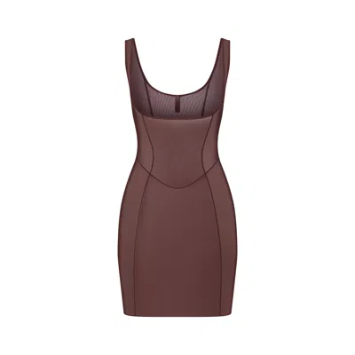 Skims Power Mesh Shapewear In Cocoa