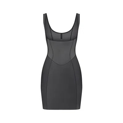 Skims Power Mesh Shapewear In Onyx