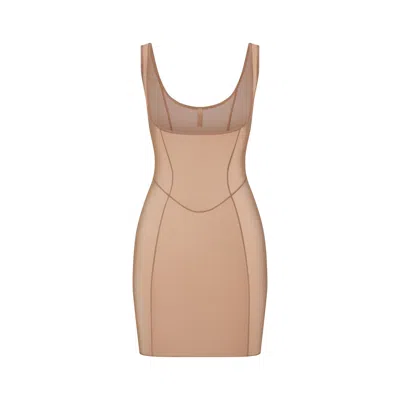 Skims Power Mesh Shapewear In Sienna