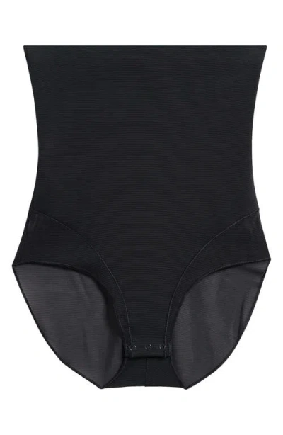 Skims Powermesh Zoned High Waisted Briefs In Black