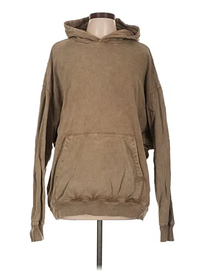 Pre-owned Skims Pullover Hoodie In Tan