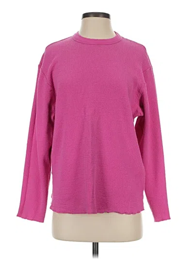Pre-owned Skims Pullover Sweater In Pink