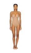 Skims Push-up Thong Bodysuit In Neutral