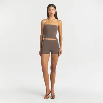 Skims Refined Knit In Brown
