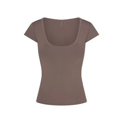 Skims Refined Knit In Brown