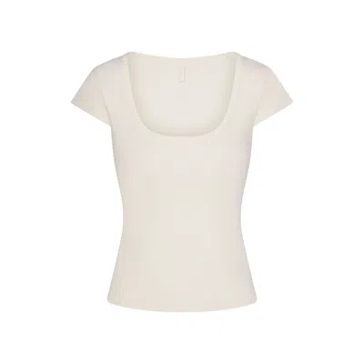 Skims Refined Knit In White