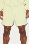 Skims Relaxed Fit Drawstring Shorts In Green