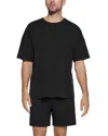 Skims Relaxed Fit Jersey Lounge Tee In Black