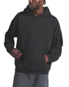 Skims Thermal Fleece Pullover Jacket In Black
