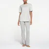 Skims Relaxed Tees In Gray