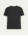 Skims Relaxed Tees Oversized Long T-shirt In Onyx