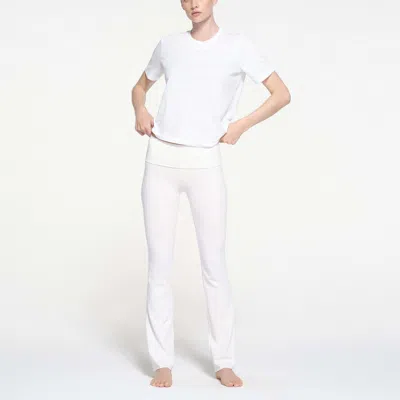 Skims Relaxed Tees In White