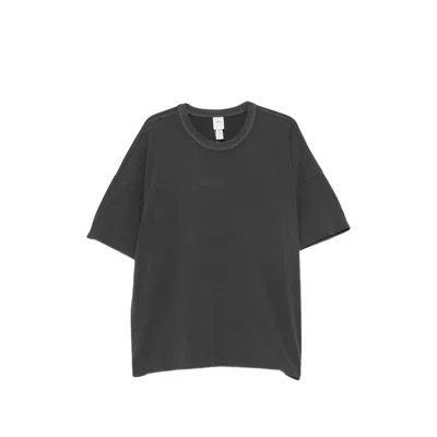 Skims Rew-neck T-shirt In Grey