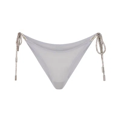 Skims Rhinestone Knit In Blue