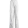 Skims Rib Cotton Blend Lounge Pants In Light Heather Grey