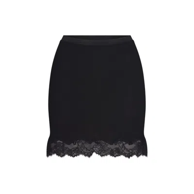 Skims Rib Knit In Black