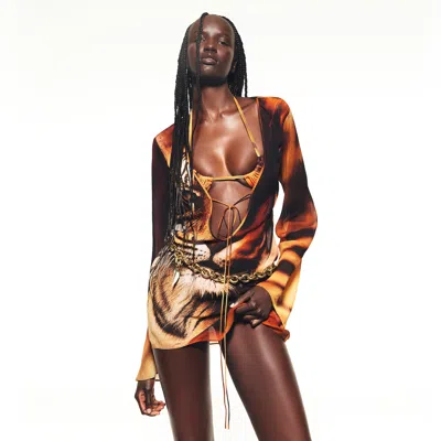 Skims Roberto Cavalli X  In Animal Print