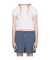 Skims Round Neck Short Sleeve T-shirt