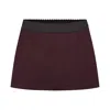 Skims Satin In Currant