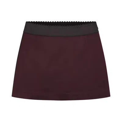 Skims Satin In Currant