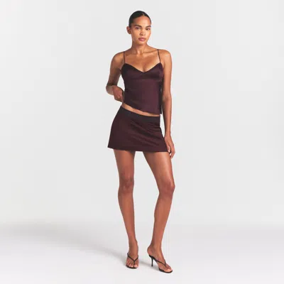 Skims Satin In Purple