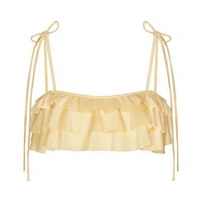 Skims Satin Swim In Neutral