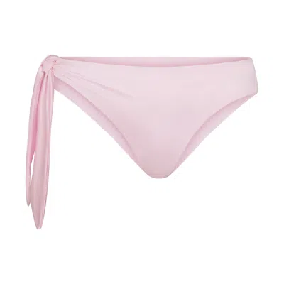 Skims Satin Swim In Pink