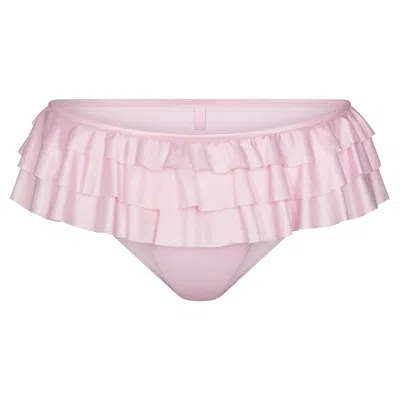 Skims Satin Swim In Purple