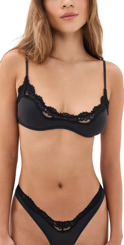 Skims Scoop Bralette Onyx