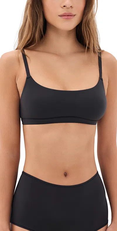 Skims Scoop Bralette Onyx