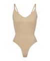 Skims Sculpt Jumpsuit In Nude