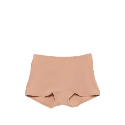 Skims Seamless High-waisted Briefs In Neutral