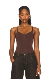 Skims Seamless Sculpt Bodysuit Brief In Brown