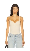 Skims Seamless Sculpt Bodysuit Brief In White