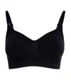 Skims Seamless Sculpt Bralette In Black