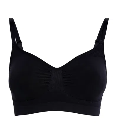 Skims Seamless Sculpt Bralette In Black