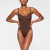 Skims Seamless Sculpt In Brown