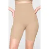 Skims Sculpting Above The Knee Shorts In Clay