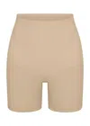 Skims Seamless Sculpt Mid-thigh Shorts In Neutral