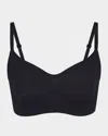Skims Seamless Sculpt Bralette In Onyx
