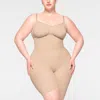 Skims Seamless Sculpt In Brown