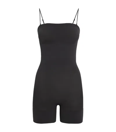 Skims Seamless Sculpt Strapless Shorts Bodysuit