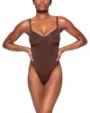 Skims Seamless Sculpt Slim-fit Stretch-woven Bodysuit