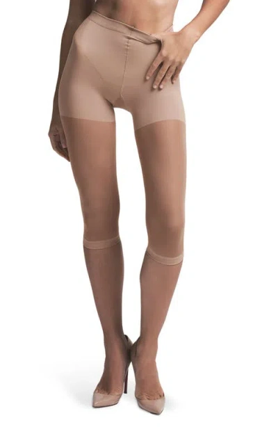 Skims Shaping Capri Tights In Sienna