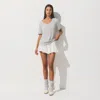 Skims Sheer Jersey In White